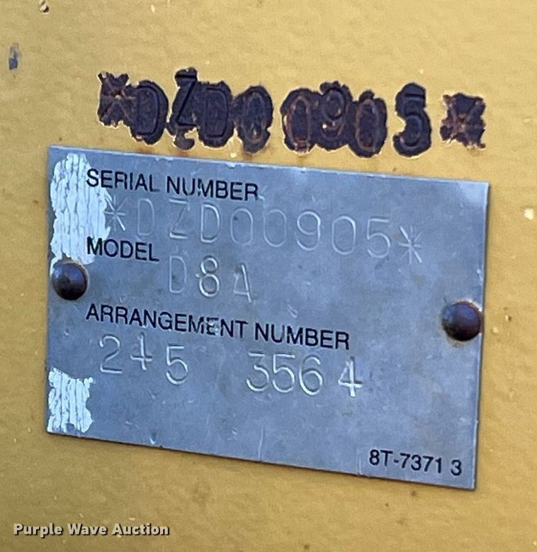 image for item DO2202 2011 Caterpillar D8T  dozer