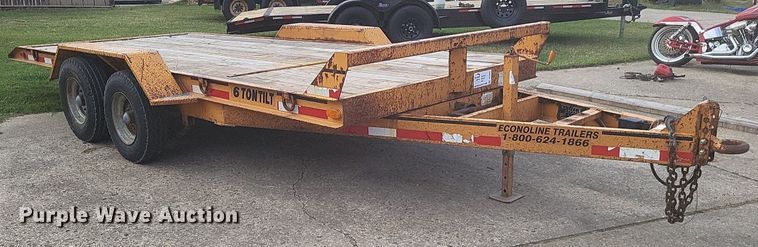 image for item DO4697 1998 Econoline Trailers LP217TE  equipment trailer