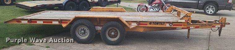 image for item DO4697 1998 Econoline Trailers LP217TE  equipment trailer