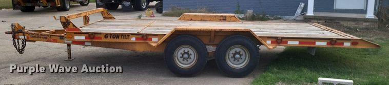 image for item DO4697 1998 Econoline Trailers LP217TE  equipment trailer