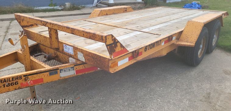 image for item DO4697 1998 Econoline Trailers LP217TE  equipment trailer