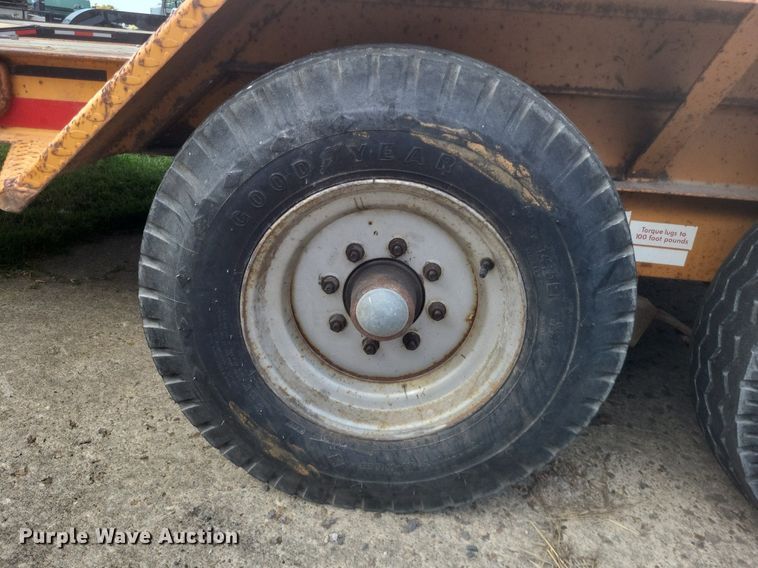 image for item DO4697 1998 Econoline Trailers LP217TE  equipment trailer