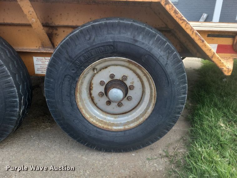 image for item DO4697 1998 Econoline Trailers LP217TE  equipment trailer