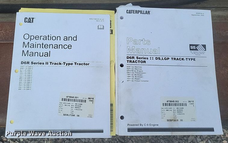 image for item DO4700 2004 Caterpillar D6R XW Series II  dozer