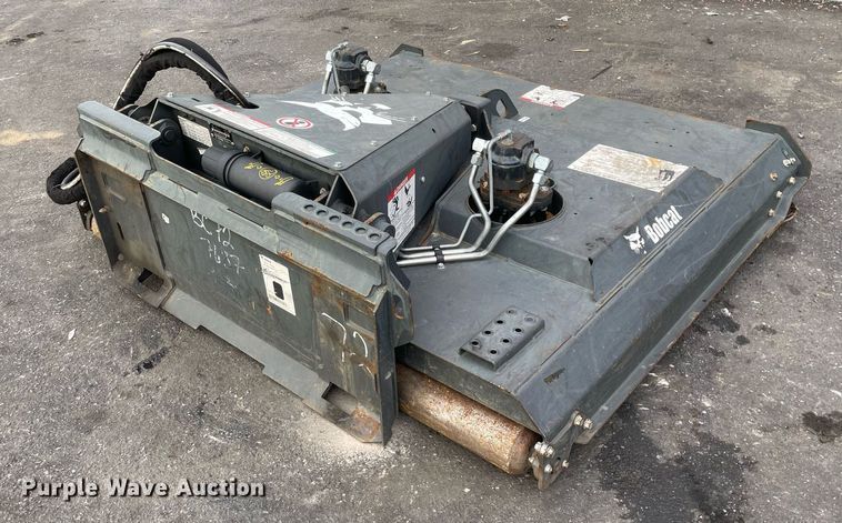 image for item DP0067 2020 Bobcat Brushcat 72  skid steer rotary mower