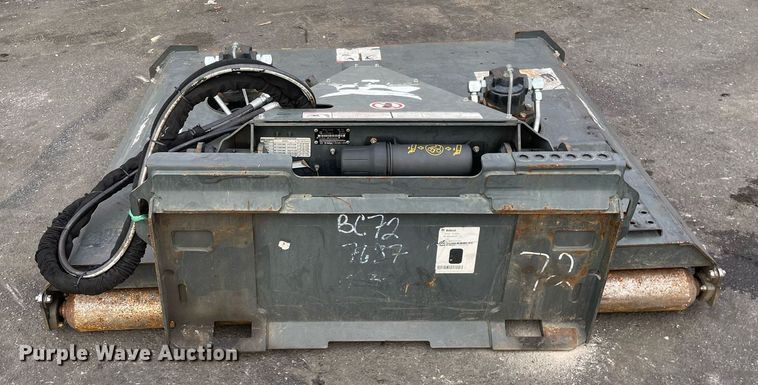 image for item DP0067 2020 Bobcat Brushcat 72  skid steer rotary mower