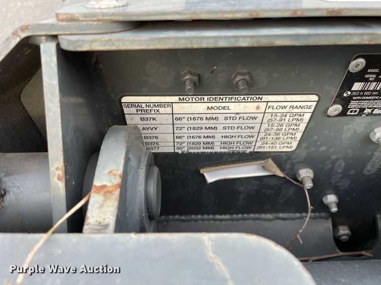 image for item DP0067 2020 Bobcat Brushcat 72  skid steer rotary mower