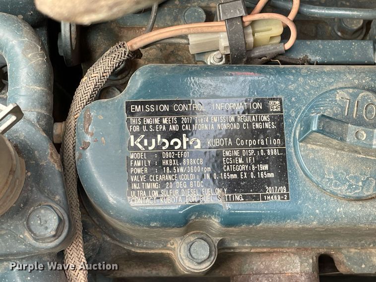 image for item DP0071 2018 Bobcat MT85  compact utility loader