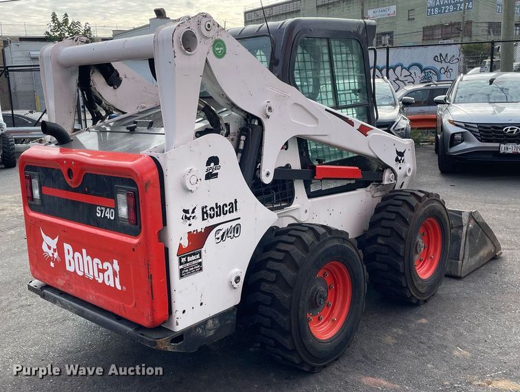 image for item DP0072 2021 Bobcat S740  skid steer loader