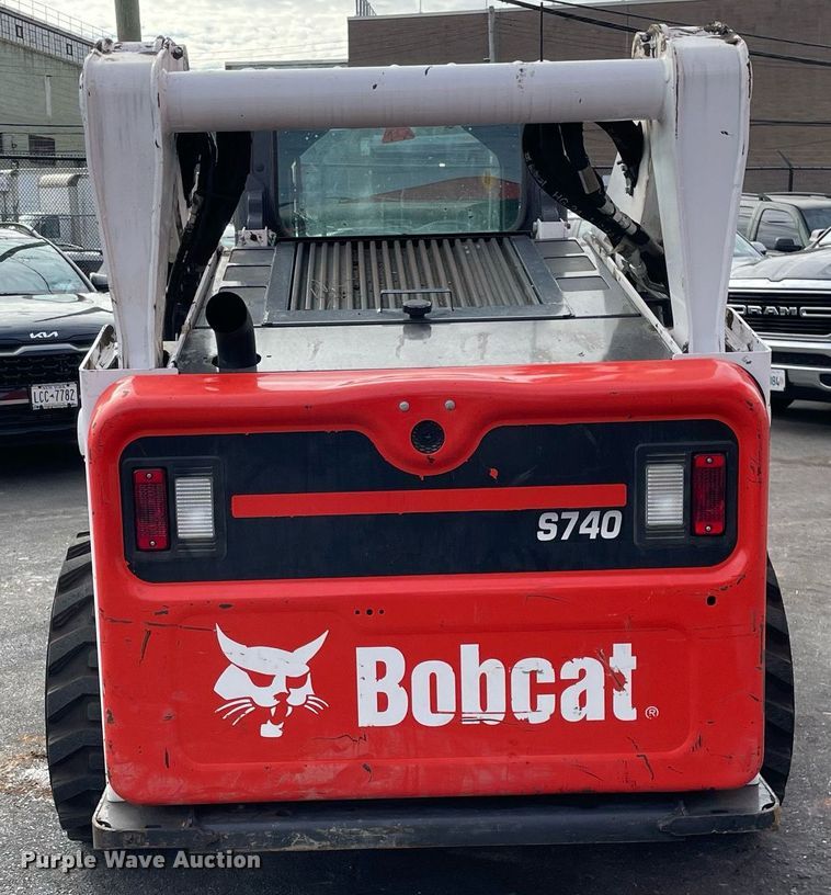 image for item DP0072 2021 Bobcat S740  skid steer loader