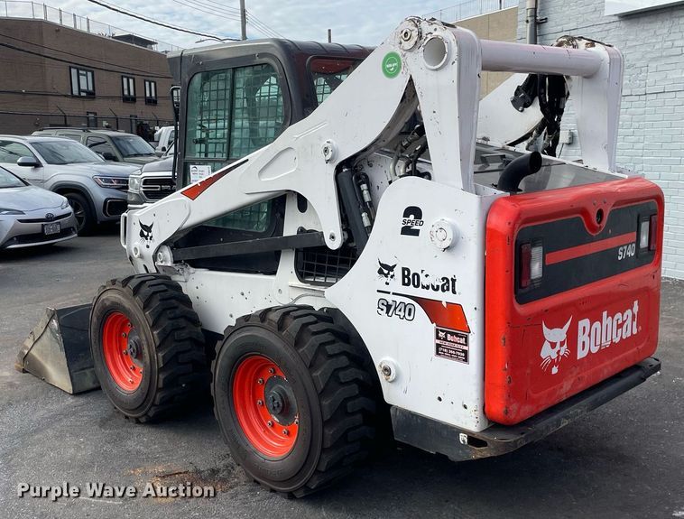 image for item DP0072 2021 Bobcat S740  skid steer loader