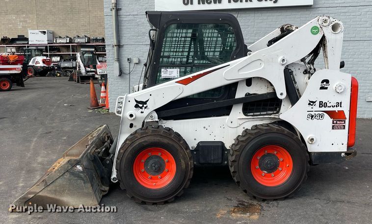 image for item DP0072 2021 Bobcat S740  skid steer loader
