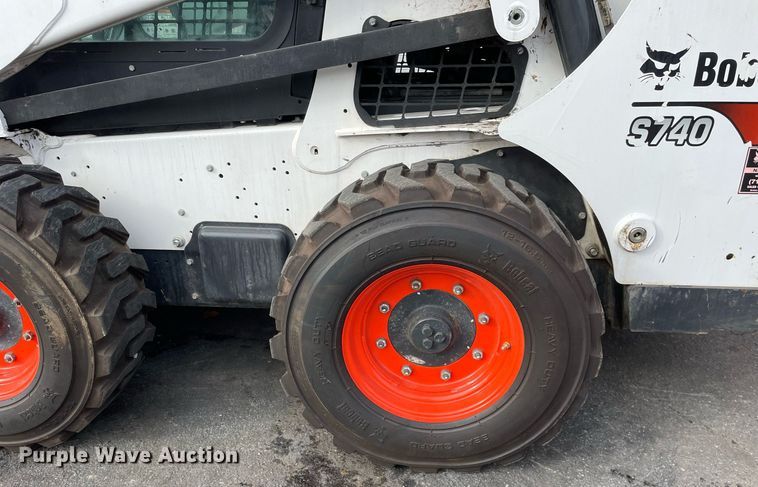 image for item DP0072 2021 Bobcat S740  skid steer loader