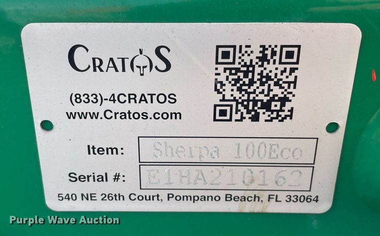 image for item DP0074 2021 Cratos Sherpa 100Eco  compact utility loader