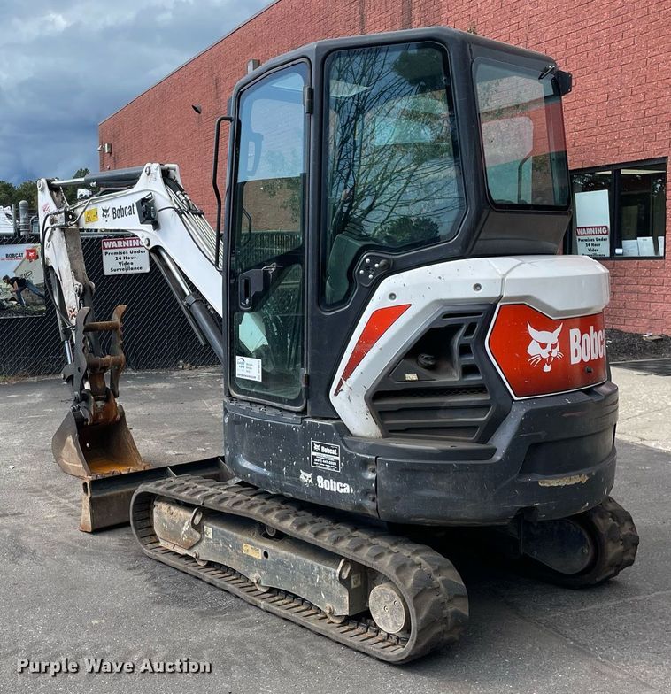 image for item DP0075 2020 Bobcat E32I  mini excavator