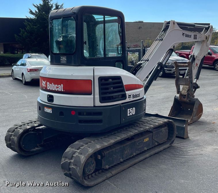 image for item DP0076 2018 Bobcat E50  mini excavator