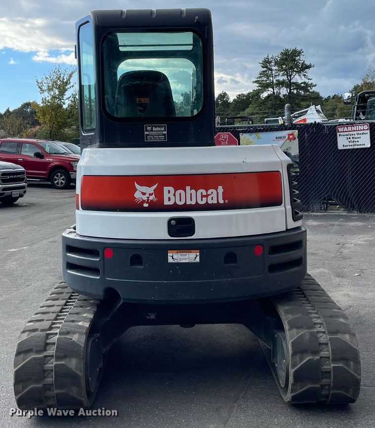 image for item DP0076 2018 Bobcat E50  mini excavator