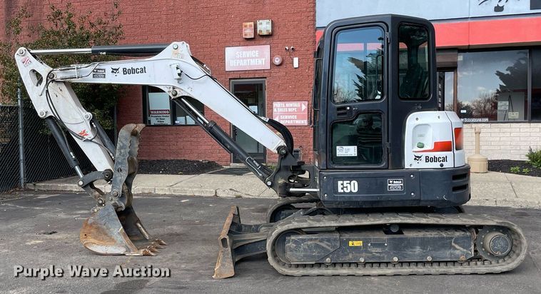 image for item DP0076 2018 Bobcat E50  mini excavator