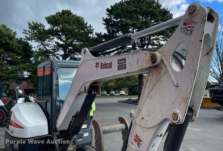 image for item DP0076 2018 Bobcat E50  mini excavator