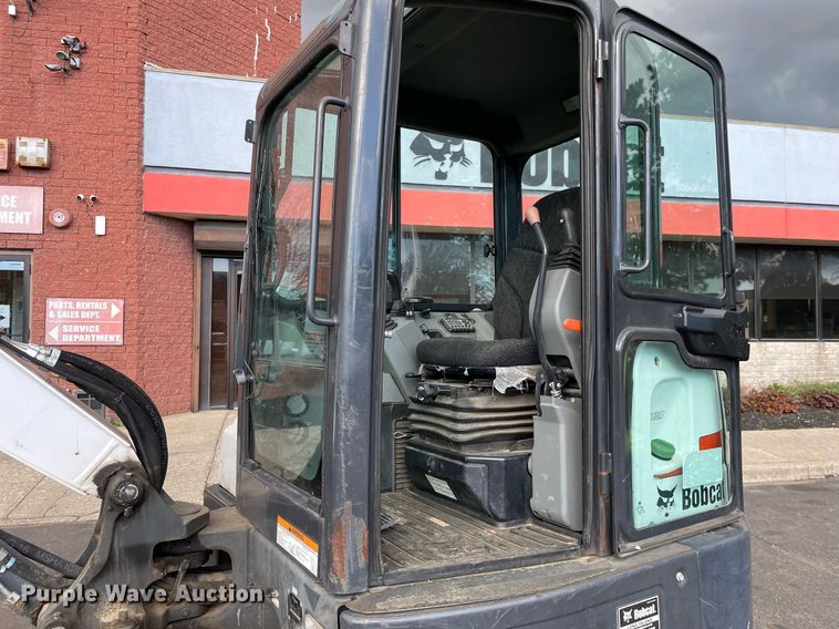 image for item DP0076 2018 Bobcat E50  mini excavator