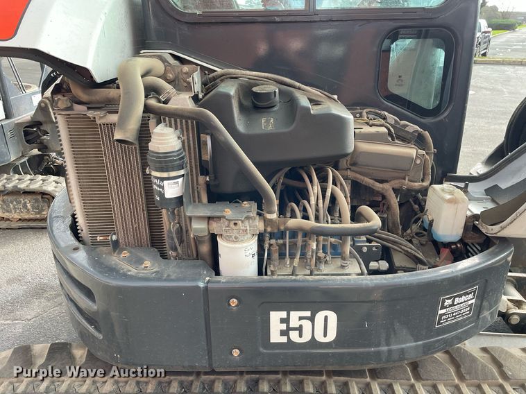 image for item DP0076 2018 Bobcat E50  mini excavator