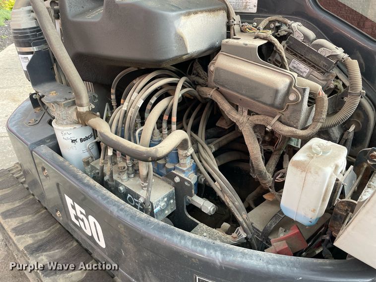 image for item DP0076 2018 Bobcat E50  mini excavator