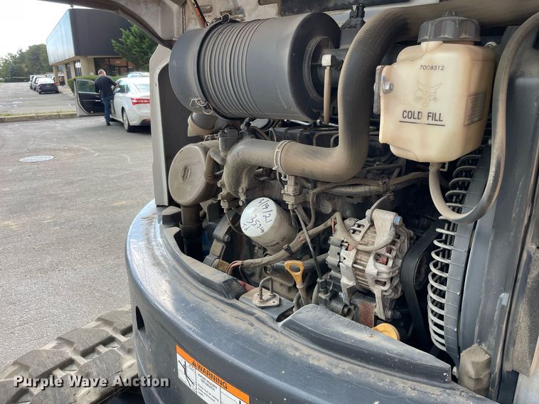 image for item DP0076 2018 Bobcat E50  mini excavator