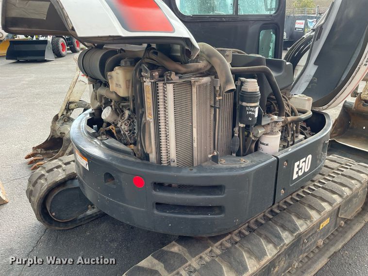 image for item DP0076 2018 Bobcat E50  mini excavator