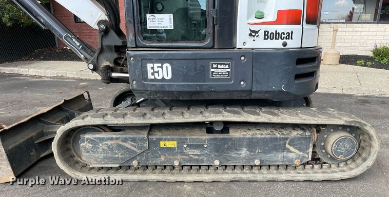 image for item DP0076 2018 Bobcat E50  mini excavator