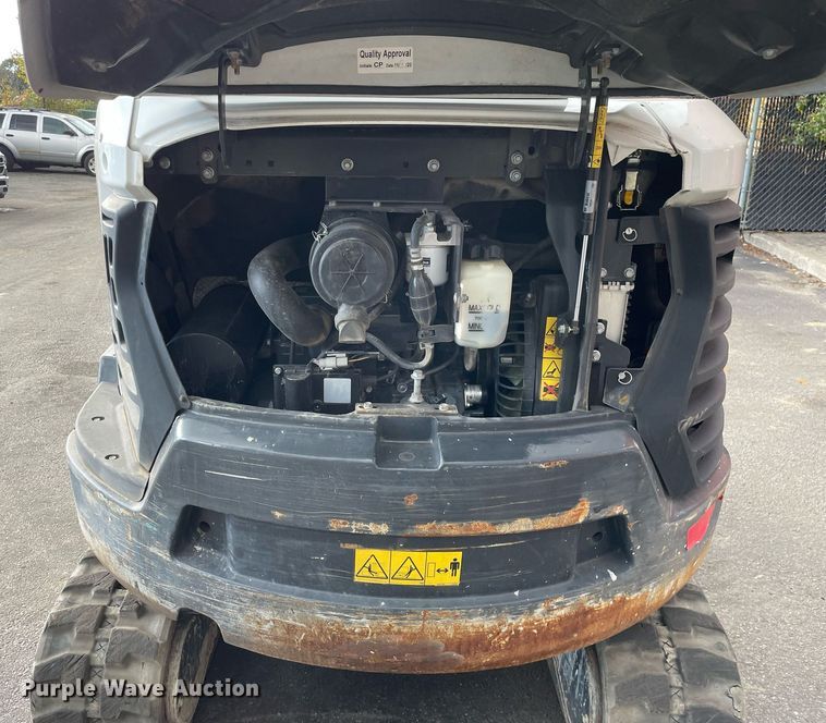 image for item DP0077 2021 Bobcat E32I  mini excavator