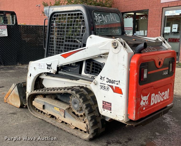image for item DP0078 2020 Bobcat T450  tracked skid steer loader