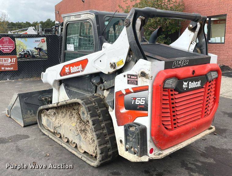 image for item DP0080 2021 Bobcat T66 R Series  tracked skid steer loader