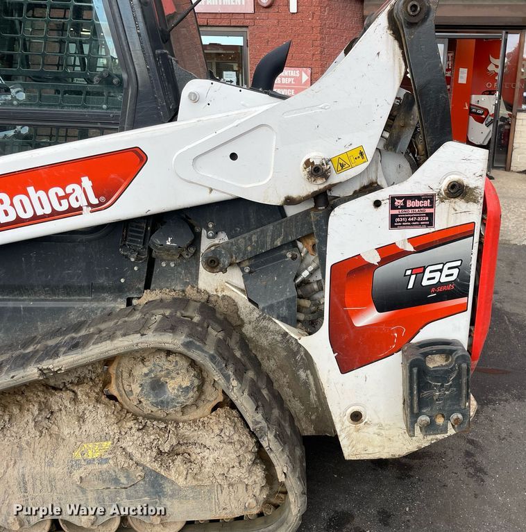 image for item DP0080 2021 Bobcat T66 R Series  tracked skid steer loader