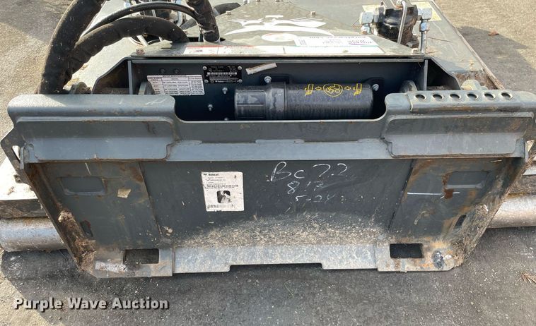 image for item DP0083 2021 Bobcat  skid steer rotary mower