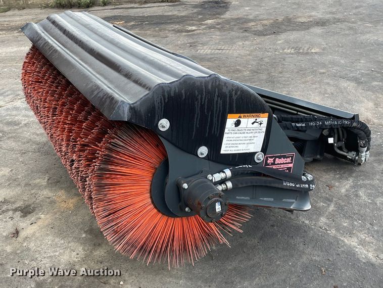 image for item DP0084 2021 Bobcat  skid steer broom