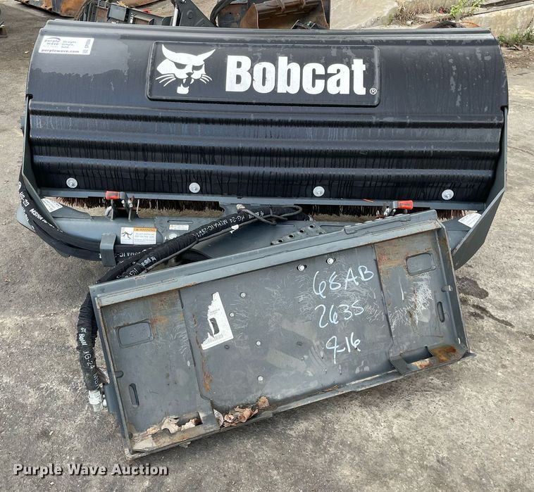 image for item DP0084 2021 Bobcat  skid steer broom