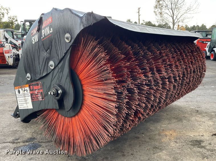 image for item DP0084 2021 Bobcat  skid steer broom