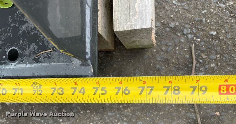 image for item DP0093 Bobcat   75" W skid steer bucket