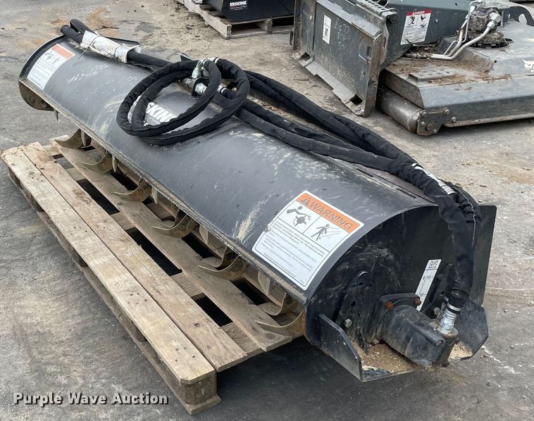 image for item DP0096 Erskine  78" W skid steer tiller