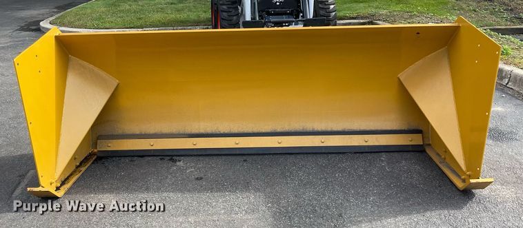 image for item DP0099 Protech SP08S  skid steer snow pusher