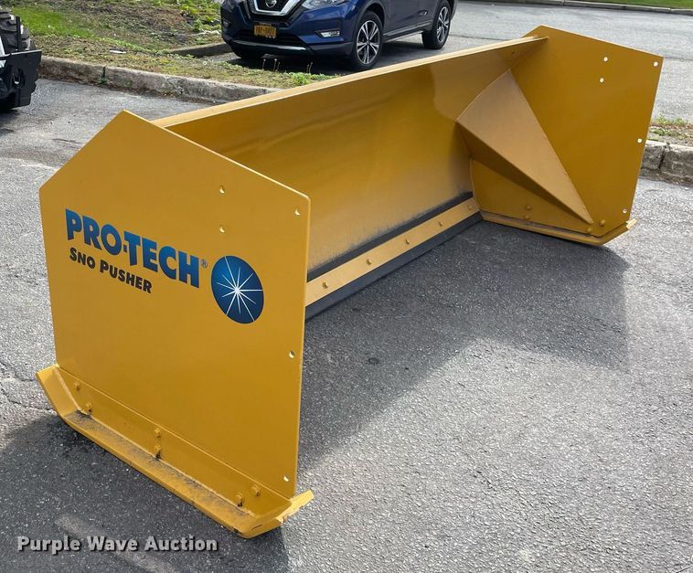 image for item DP0099 Protech SP08S  skid steer snow pusher