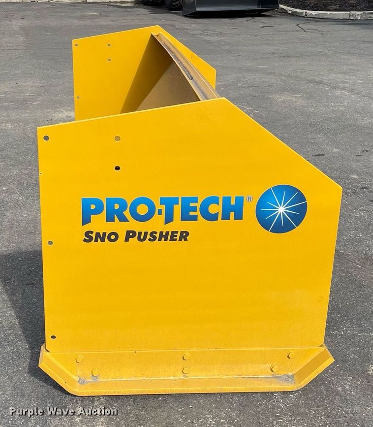 image for item DP0099 Protech SP08S  skid steer snow pusher