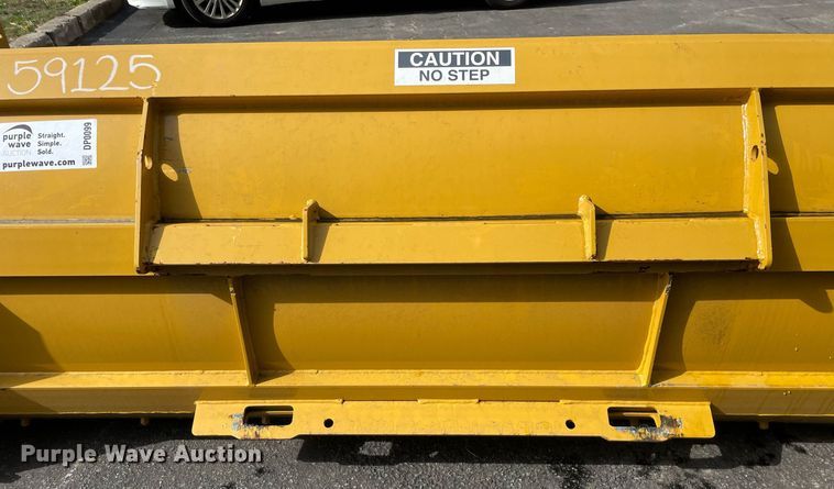 image for item DP0099 Protech SP08S  skid steer snow pusher