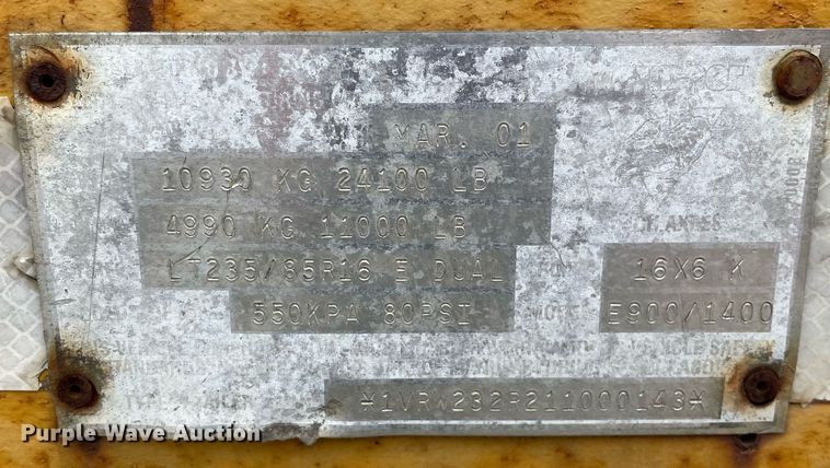 image for item DP0104 2001 Vermeer E900  vacuum excavator