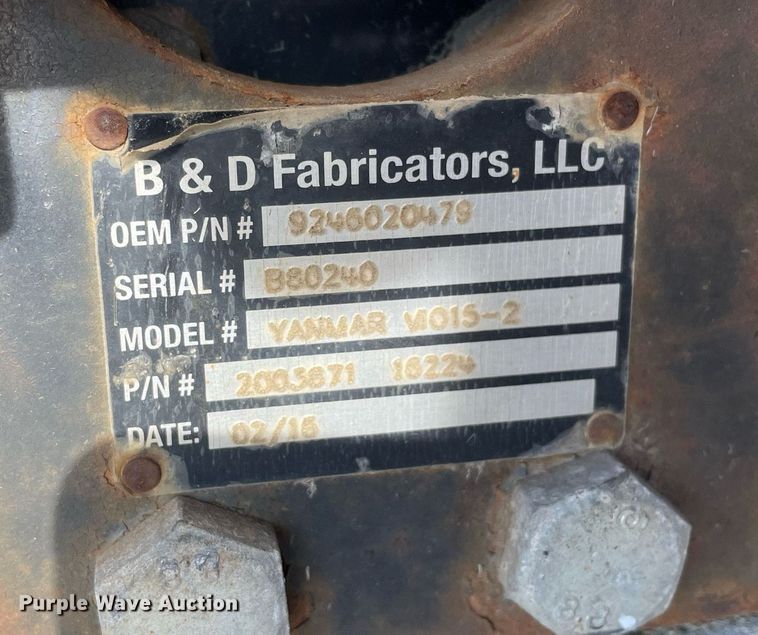 image for item DP0114 2016 Atlas Copco SB102  breaker