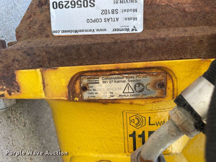 image for item DP0117 Atlas Copco SB102  breaker