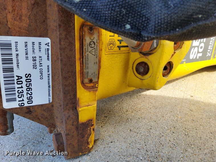 image for item DP0117 Atlas Copco SB102  breaker