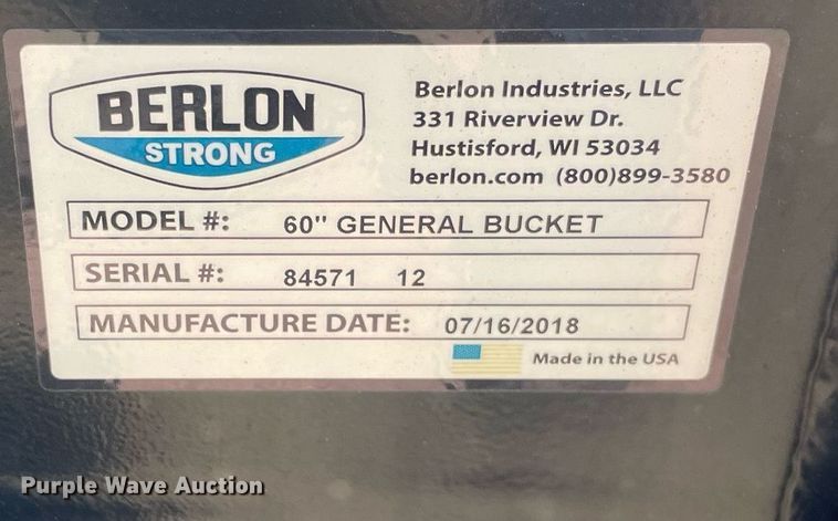 image for item DP0120 (2) Berlon buckets