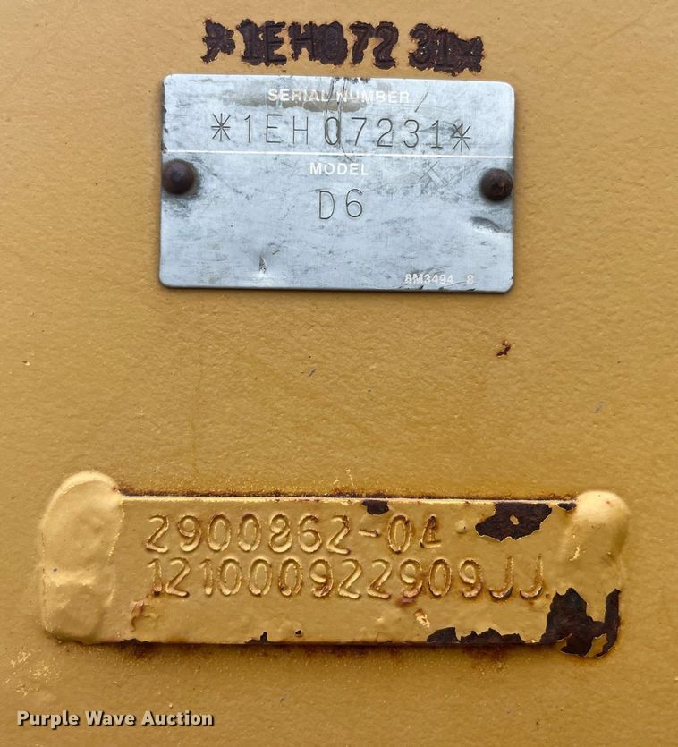 image for item DP2117 2013 Caterpillar D6TXW  dozer