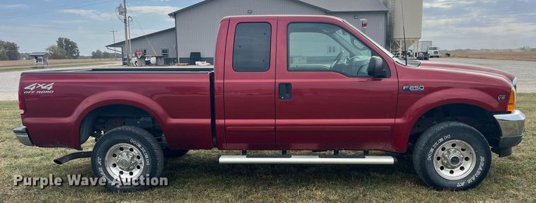 image for item DP2119 2001 Ford F250 Super Duty XLT  SuperCab pickup truck
